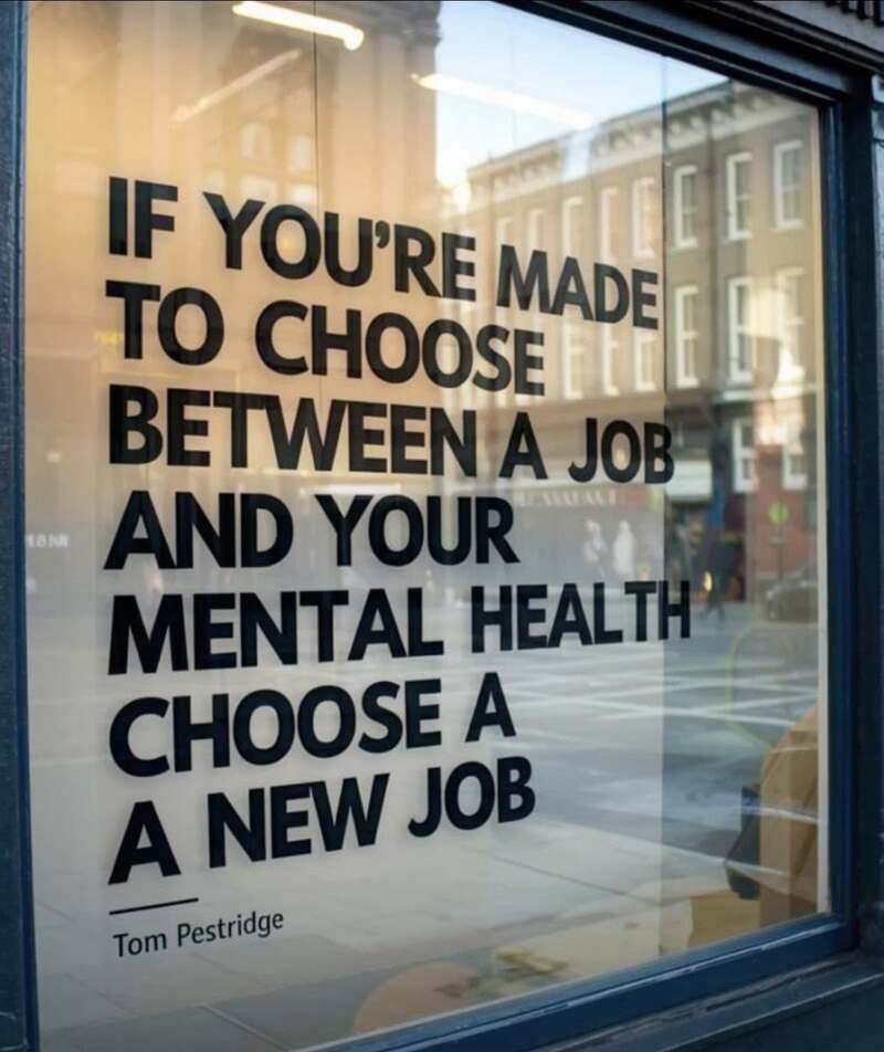 No position is worth the cost of our spirit. A toxic environment doesn't just stay at the office; it follows us home, affecting our sleep, our relationships, & our self-worth. As leaders, we have a sacred responsibility to ensure that no one on our team ever has to make that impossible choice. True leadership is about building sanctuaries of trust, not cages of anxiety. When we prioritize the human over the output, we create a world-class culture where people don't just survive—they thrive.We all deserve to work in a place where our potential is seen & your peace is protected. Don't dim your light for a culture that doesn't value your heart.Let’s lead with heart.