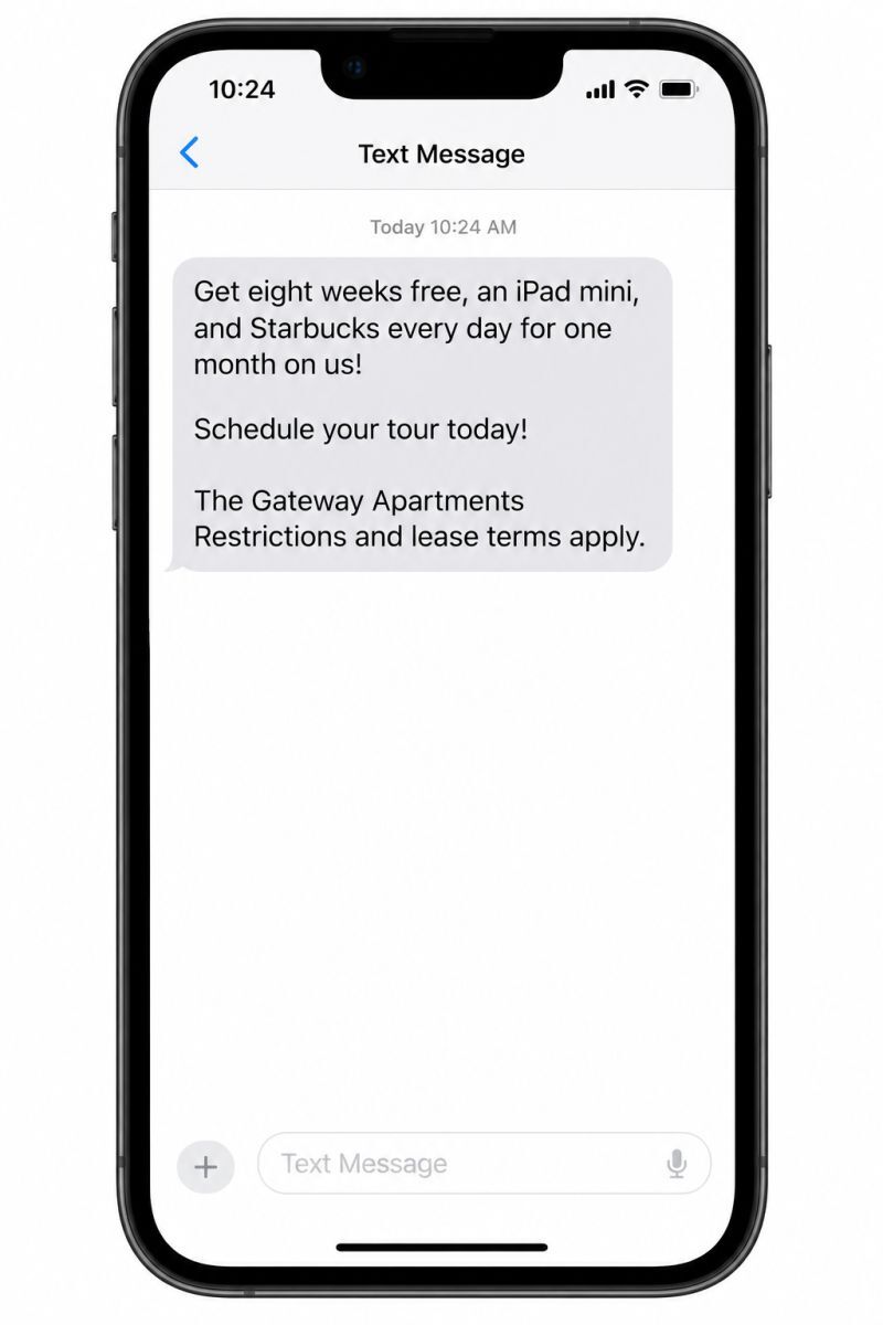 Curious what you all think are some unique giveaway options that are not simply "free rent".  What feels tangible but actually costs a lot less?  Thanks for sharing, Lisa!